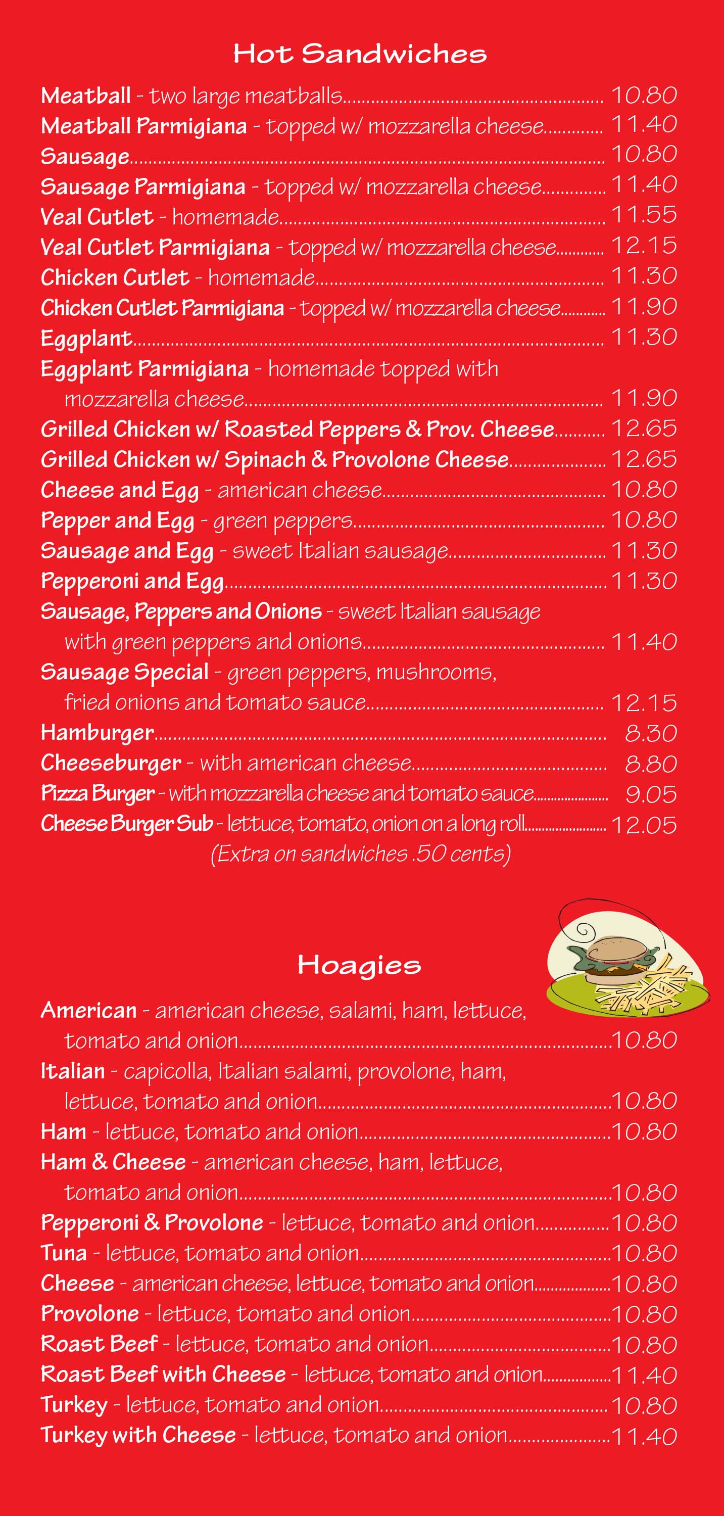 Hot Sandwiches 